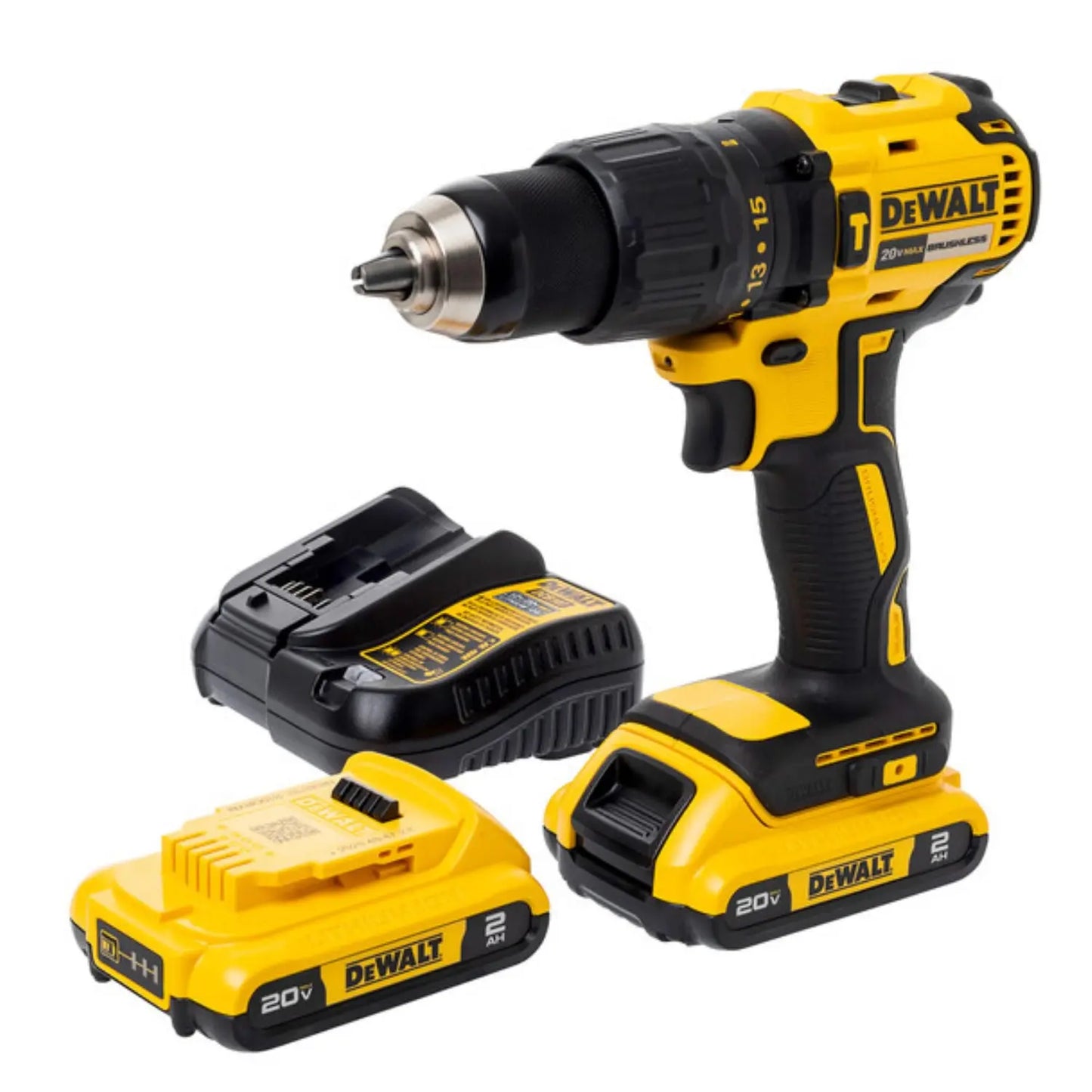 Kit Taladro DeWalt + 2 Baterías + Kit Herramienta 46 Pcs + Kit Broca 20 Pcs Titanio - CONTRA ENTREGA + ENVÍO GRATIS