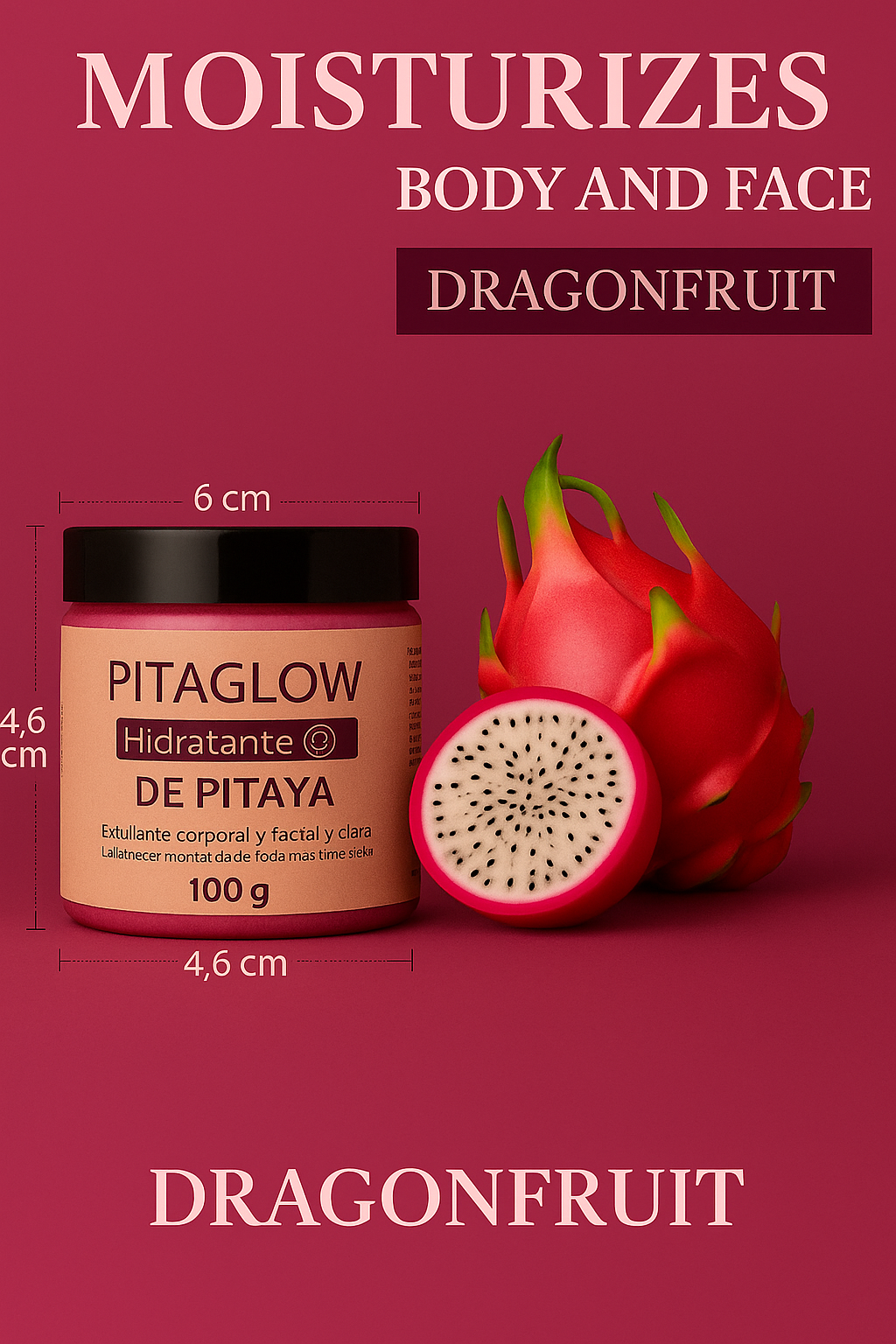 Kit com 2 unidades de Creme Rejuvenescedor Pitaya – Pagamento na Entrega