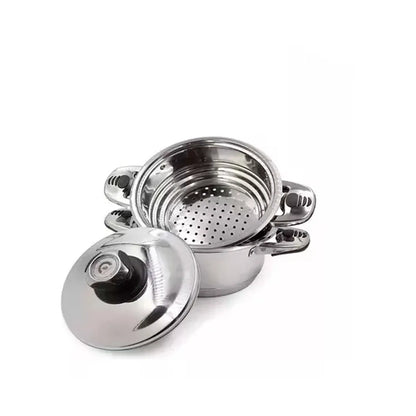 Tramontina - Juego De Ollas 16 Piezas Acero Inoxidable - Pague En la Entrega